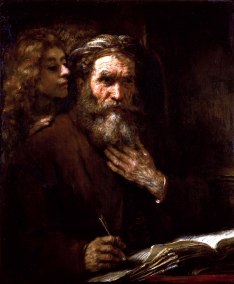 The Inspirations of Saintt Matthew Rembrandt