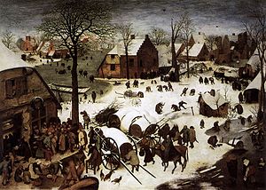 Census at Bethlehem Pieter Brueghel the Elder