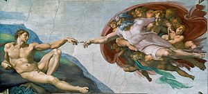 Creation of Adam Michelangelo 1512